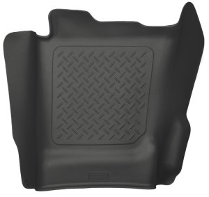 Chevrolet Silverado Floor Mats - Center Hump - Husky Liners - WeatherBeater - Black - 2014